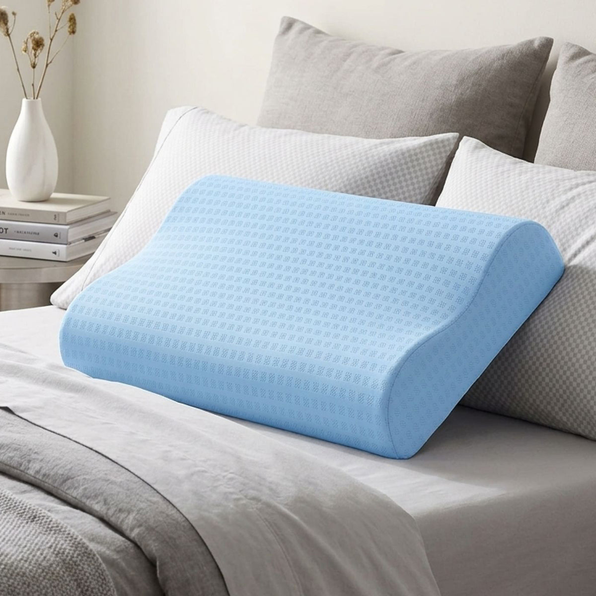 IceContour Memory Foam Pillow 60 x 35 x 10/12CM