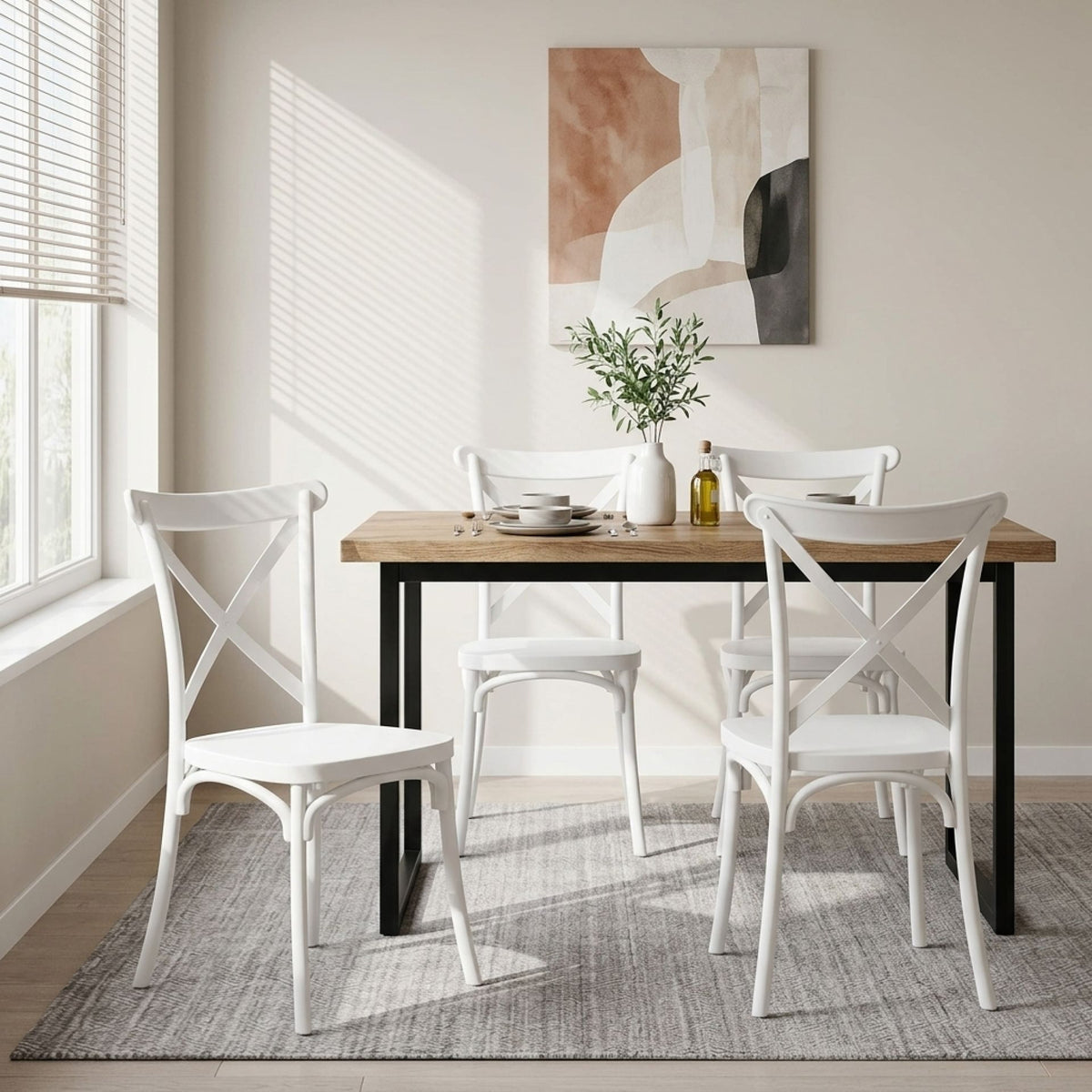 Isaac Dining Chair - Set of 4 - White
