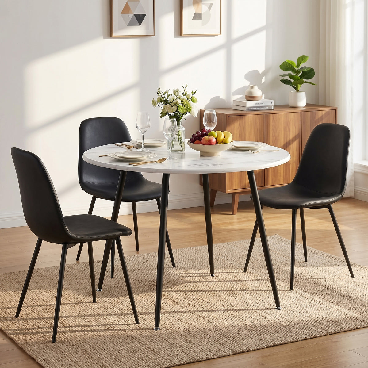 Elijah 100cm Round Dining Table