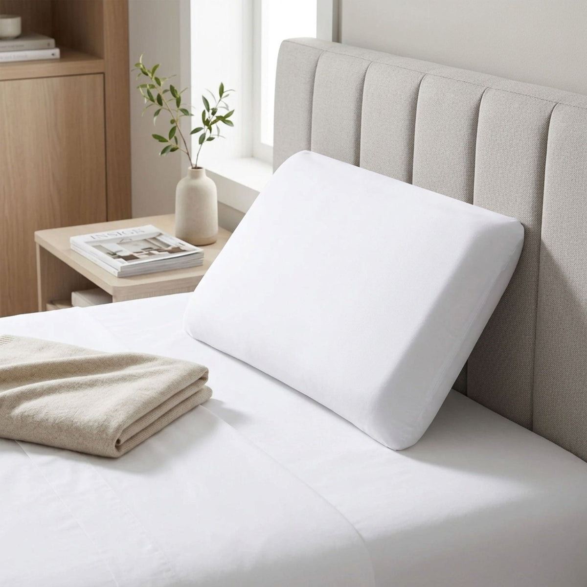 Classic Fit Memory Foam Pillow 70 x 42 x 8CM