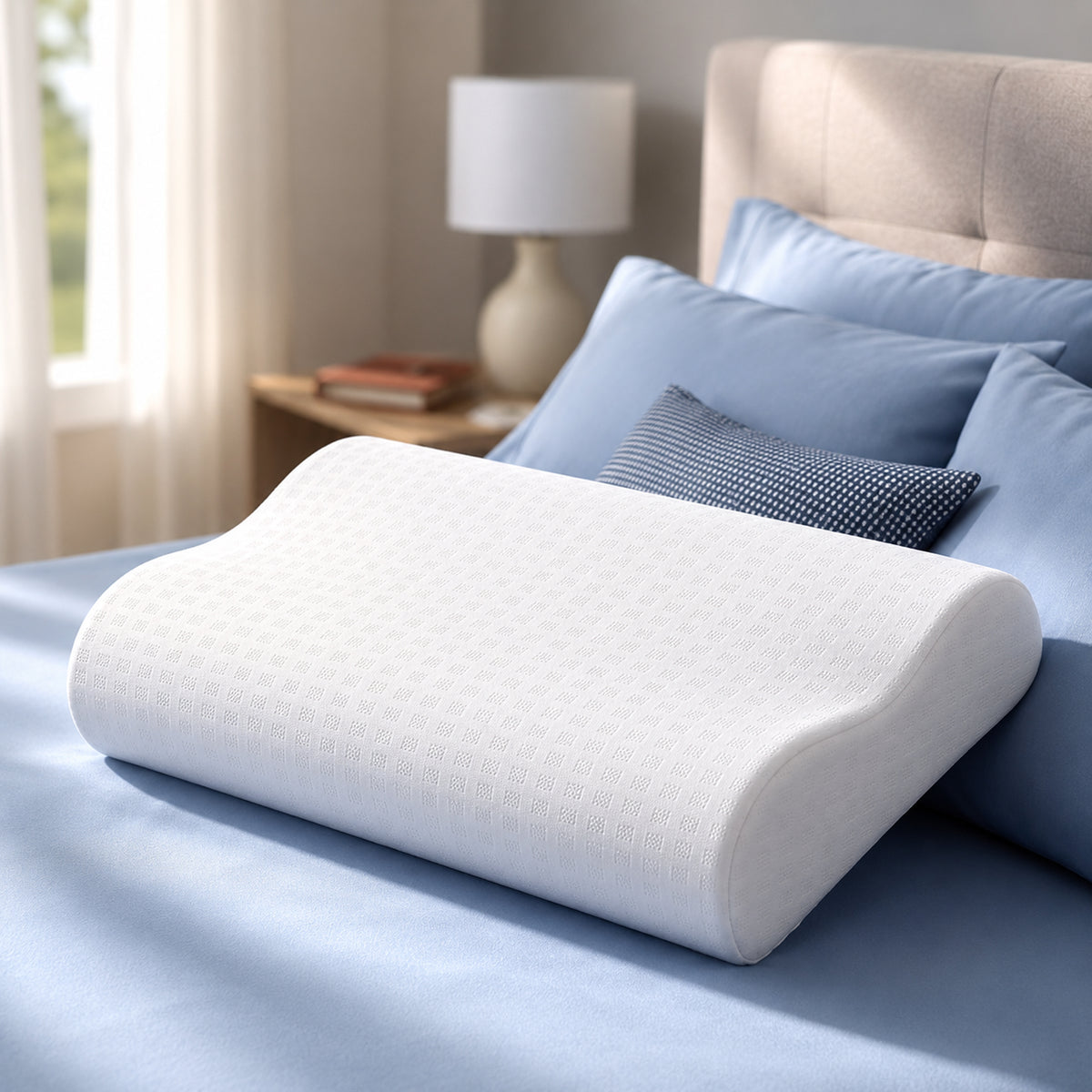 MiniContour Memory Foam Pillow 60 x 35 x 8/10CM