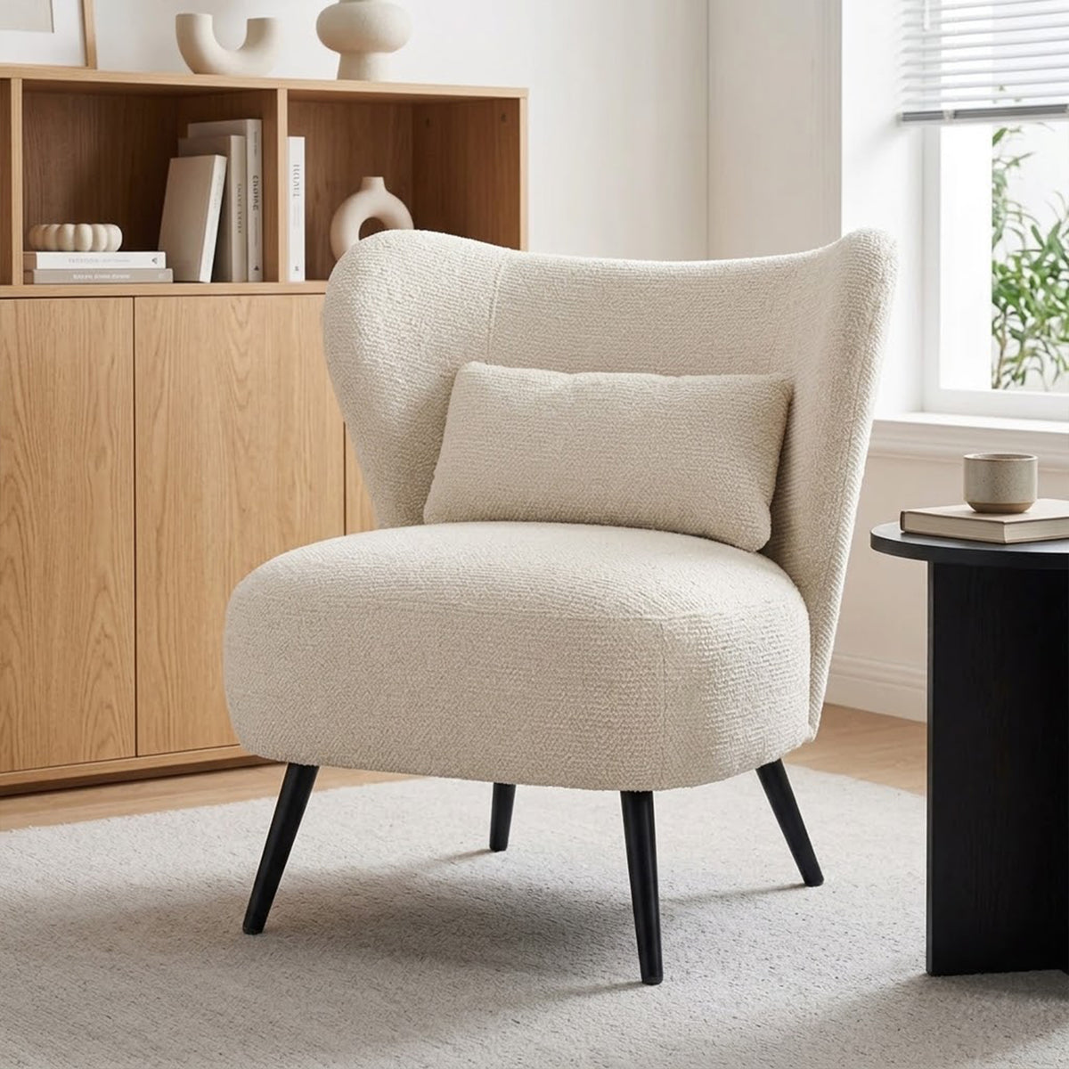 Nook Chenille Armchair - Light Khaki