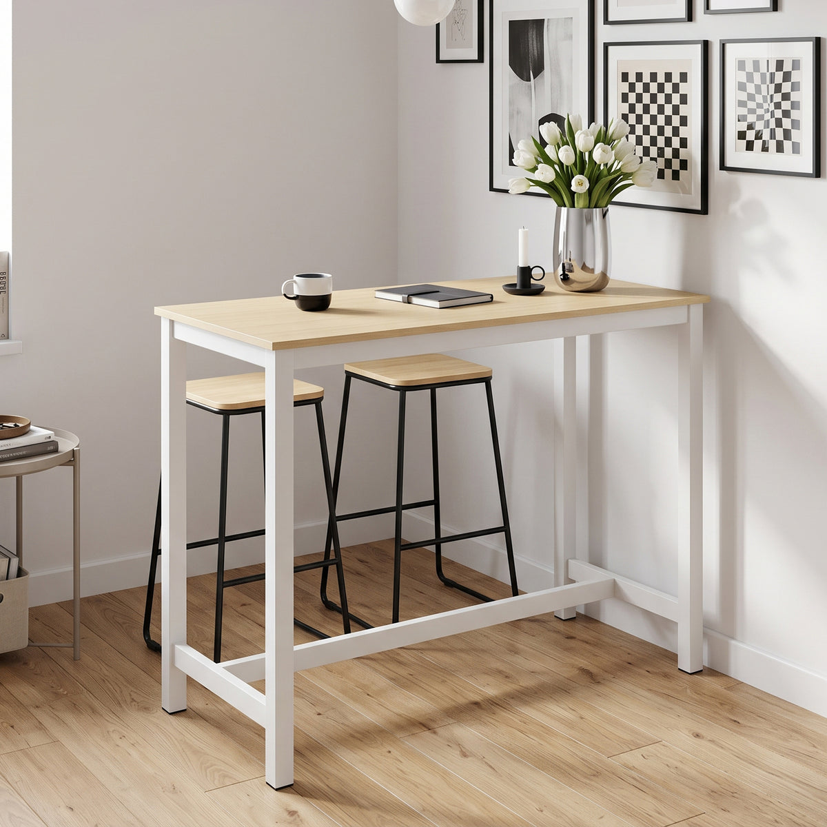 Arete Bar Table 108 x 48cm - Natural
