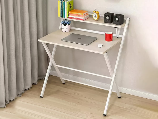 Milo 80cm Foldable Computer Desk - Oak