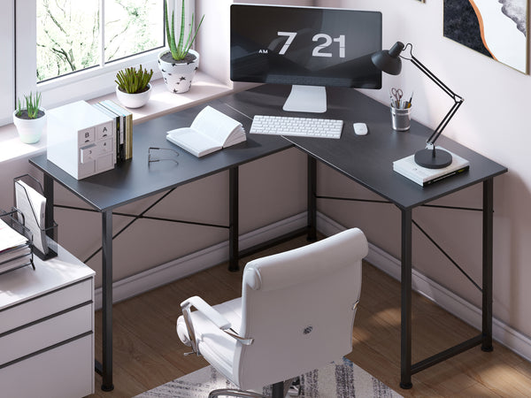 Rafael Computer Corner Desk - Black