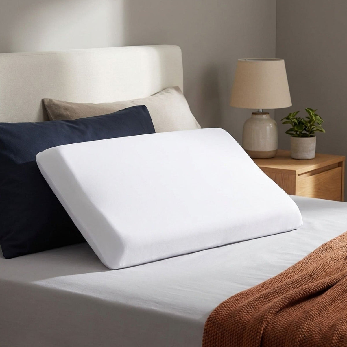 Hybrid Sleep Memory Foam Pillow 70 x 42 x 10CM